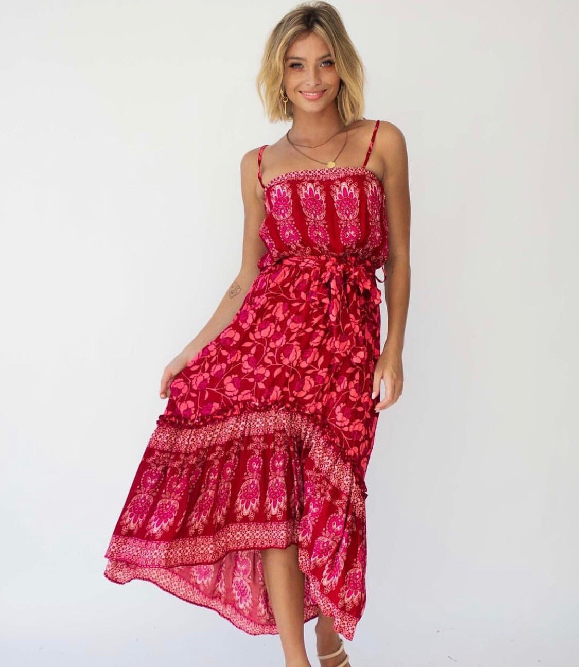 Pink Diamond - Iris Maxi Dress – Dilux ...